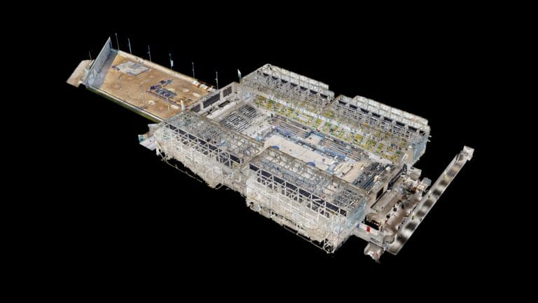 BTS Arena Trento - palazzetto dello sport dell'Aquila Basket - piantina 3D