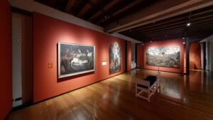MAG Museo Alto Garda - sale espositive - vista dal virtual tour 3D