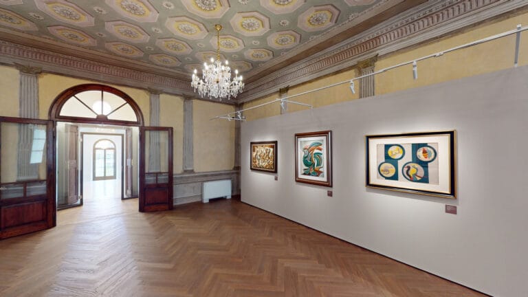 Cassa Rurale Alto Garda e Rovereto - Mostra Arte a Palazzo - sala opere Depero