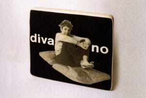 Sito web Mirella Bentivoglio - mirellabentivoglio.it - particolare opera Cuscino per divano - diva-no 1973