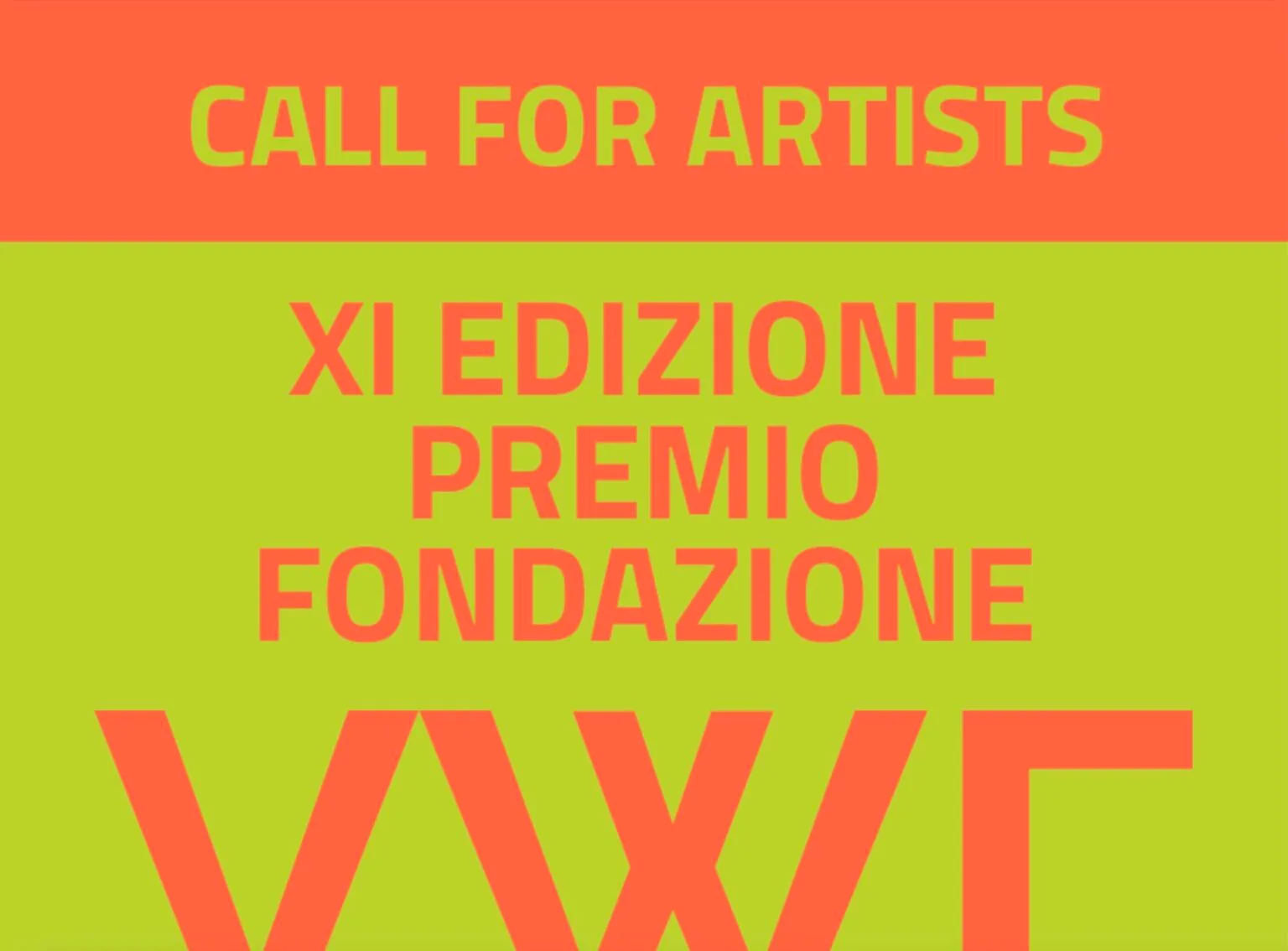 Sito web del premio VAF / VWF Stiftung riservato a giovani artisti italiani
