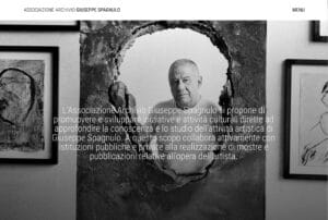 Archivio Giuseppe Spagnulo - sito web pagina artista